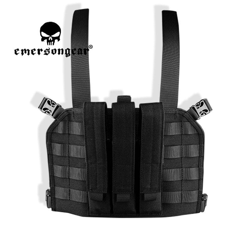 ACTION AIRSOFT 0 Noir / One Size Chest Rig chargeur MOLLE MP7 EmGear