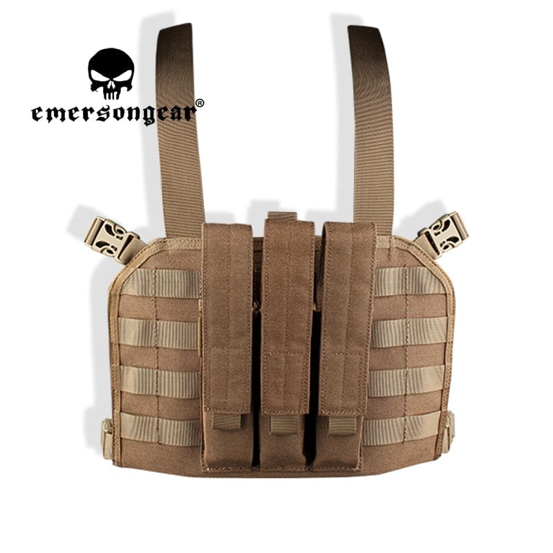 ACTION AIRSOFT 0 Tan / One Size Chest Rig chargeur MOLLE MP7 EmGear