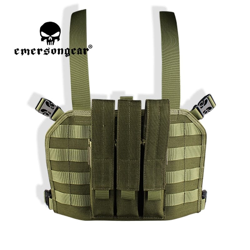 ACTION AIRSOFT 0 Vert OD / One Size Chest Rig chargeur MOLLE MP7 EmGear