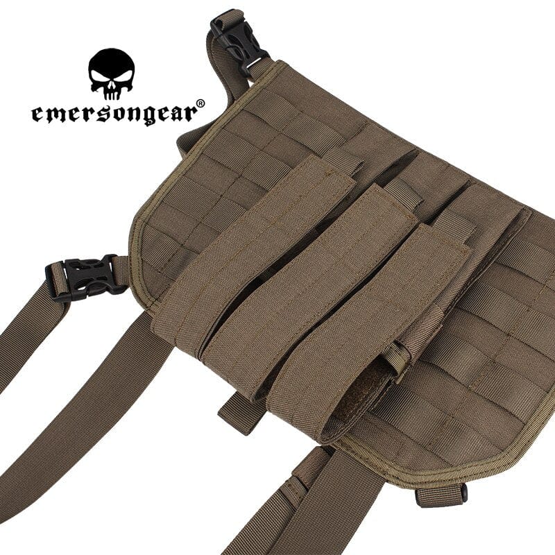 ACTION AIRSOFT 0 Chest Rig chargeur MOLLE MP7 EmGear