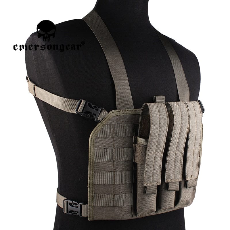 ACTION AIRSOFT 0 Chest Rig chargeur MOLLE MP7 EmGear