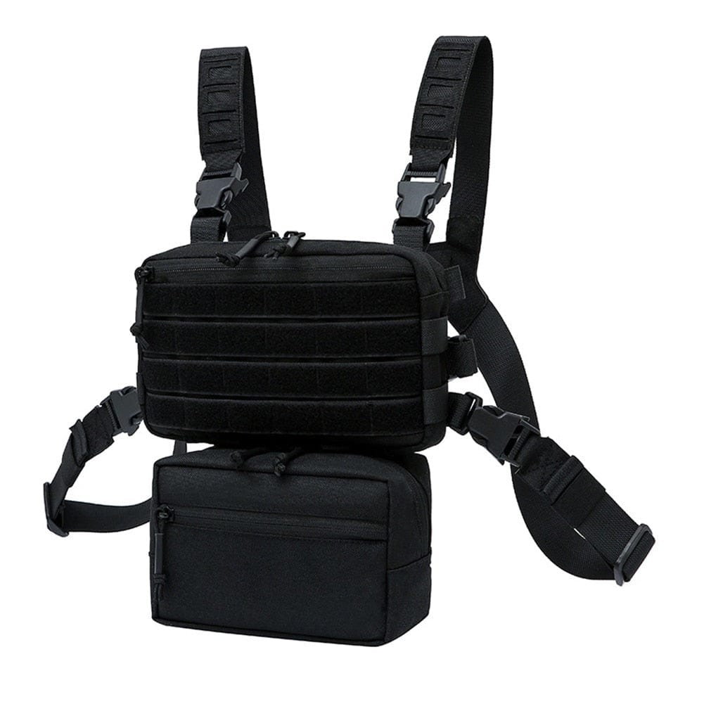 ACTION AIRSOFT 0 Black Chest Rig-Micro H SFP AK