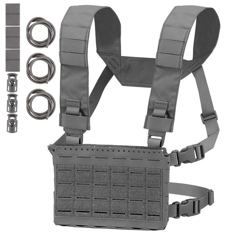 ACTION AIRSOFT 0 Wolf Grey Chest Rig MKV Micro MK5