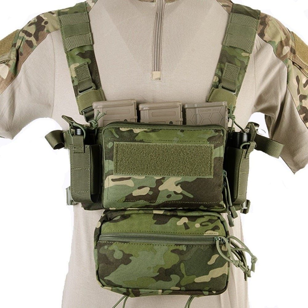 eventoloisirs 0 Chest Rig Molle D3 M4 5.56 500D