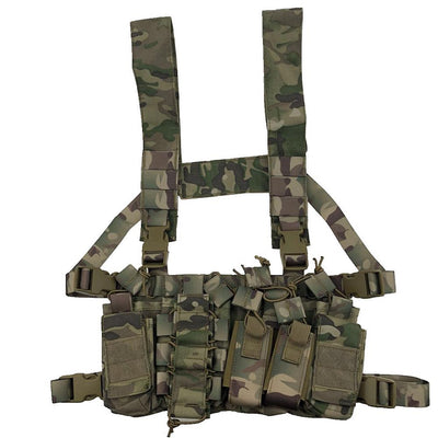 ACTION AIRSOFT 0 Multicam Chest Rig réglable pochette RH Gun