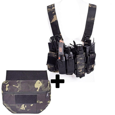 eventoloisirs 0 Chest Rig Swat Buckle Up Multicam noir