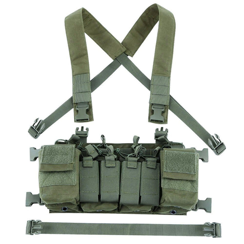 ACTION AIRSOFT 0 Ranger green / Unique Chest Rig Tactical Rig X 7.62 5.45