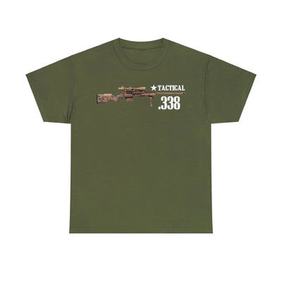 Chris Kyle The Legend Tactical .338 Sniper Rifle T-Shirt 100% Cotton O-Neck Short Sleeve Summer Casual Mens T-shirt Size S-3XL army green / XXL