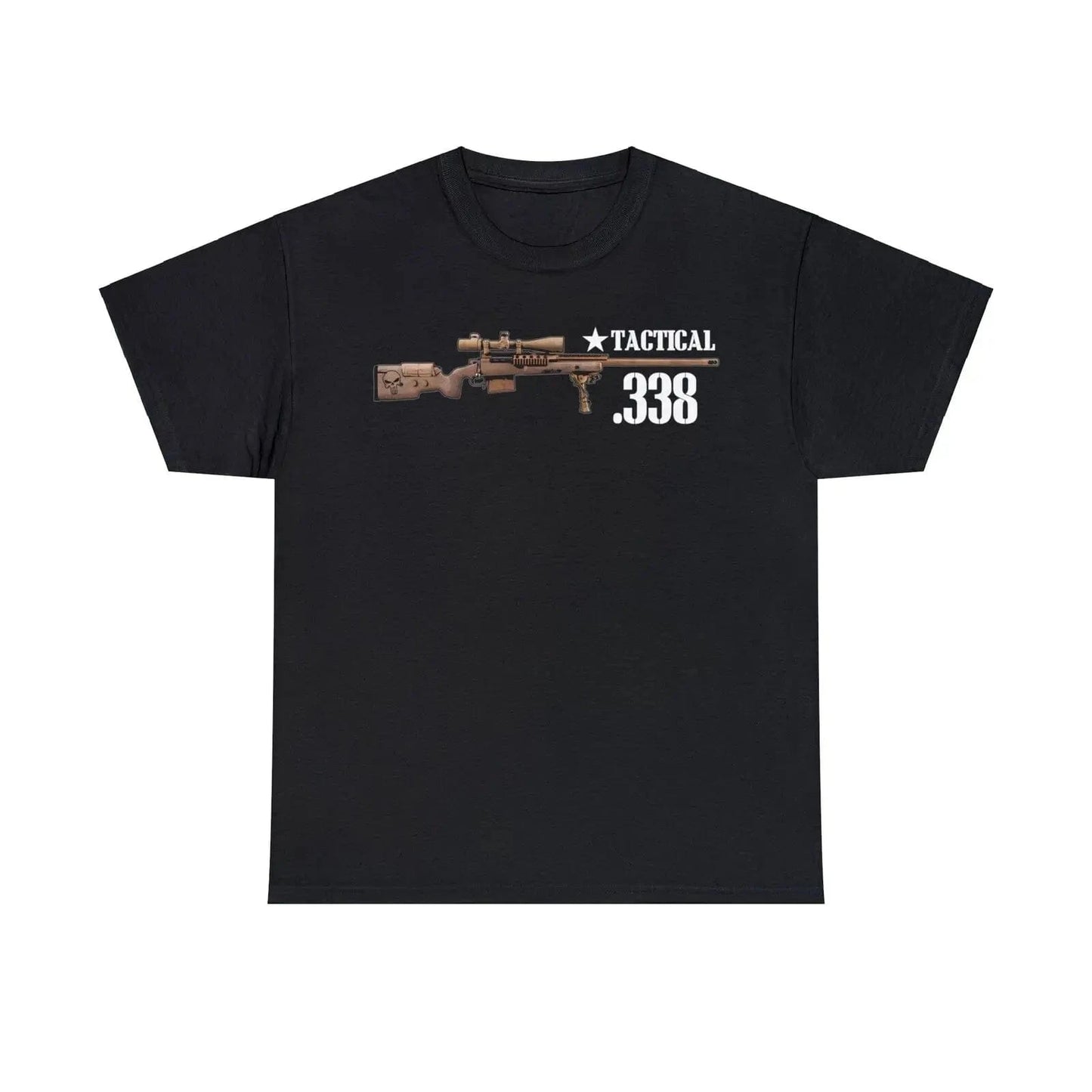 Chris Kyle The Legend Tactical .338 Sniper Rifle T-Shirt 100% Cotton O-Neck Short Sleeve Summer Casual Mens T-shirt Size S-3XL black / L