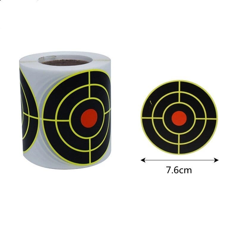 ACTION AIRSOFT 0 199 Cible de tir 3 "/7.50cm  200 pcs/rouleau