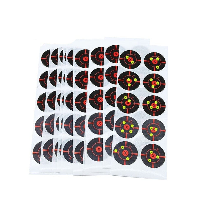 Cible réactive adhésive 100 pcs (10 feuilles) 100 Pcs-10 feuilles