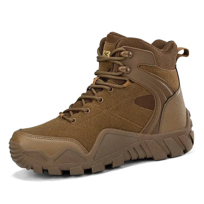 Climbing Tactical Shoes Men Boots Casual Outdoor Waterproof Brand Plus Size Boot Free Shipping Ankle Man Hiking Shoes 301-Brown / 42 / CHINA