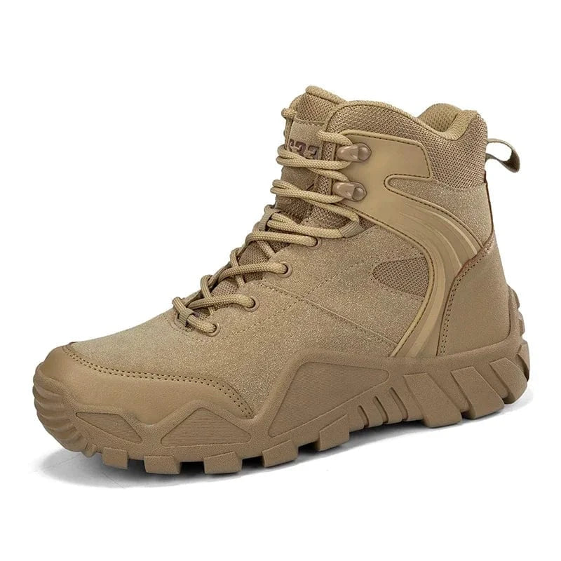 Climbing Tactical Shoes Men Boots Casual Outdoor Waterproof Brand Plus Size Boot Free Shipping Ankle Man Hiking Shoes 301-Sand / 41 / CHINA