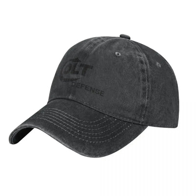 Colt Baseball Cap Handgun Logo Fashion Unisex-Teens Washed Trucker Hat Breathable Print Tennis Skate Baseball Caps Black / One Size