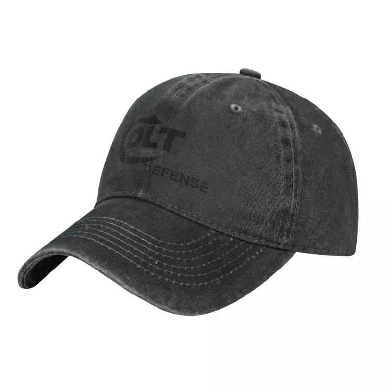 Colt Baseball Cap Handgun Logo Fashion Unisex-Teens Washed Trucker Hat Breathable Print Tennis Skate Baseball Caps Black / One Size
