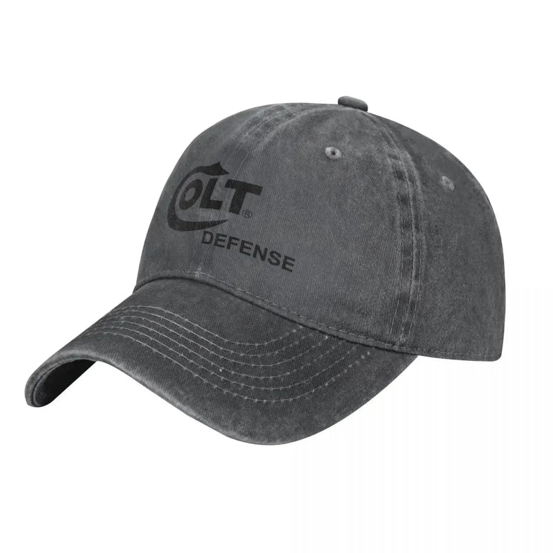 Colt Baseball Cap Handgun Logo Fashion Unisex-Teens Washed Trucker Hat Breathable Print Tennis Skate Baseball Caps Deep Heather / One Size