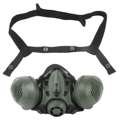 ACTION AIRSOFT 0 Ranger green Demi-masque double respirateur V2 TOS