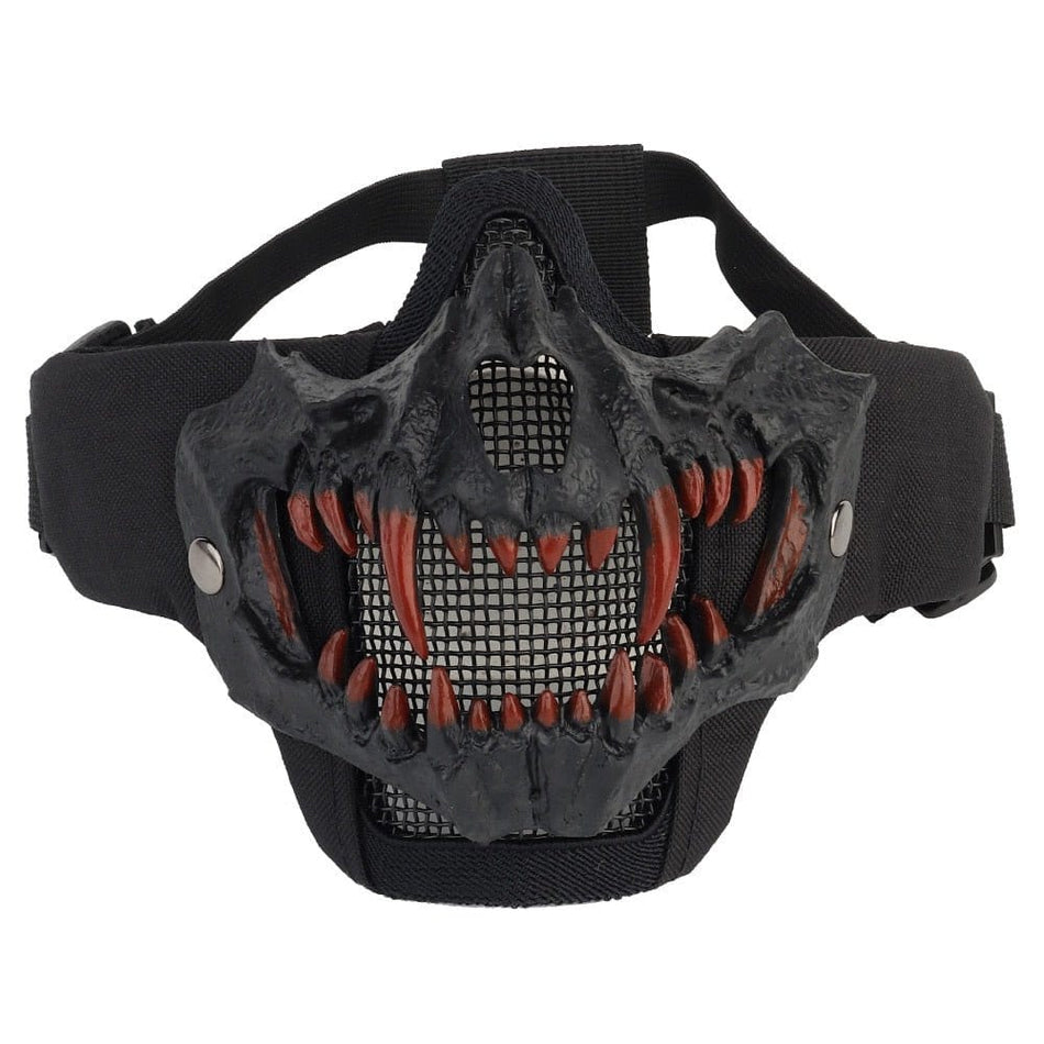 Demi-masque maille métallique RD Hunting | La Planque Airsoft – la