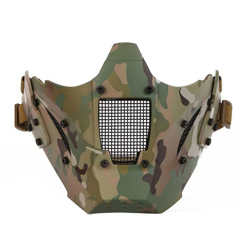 ACTION AIRSOFT 0 Multicam Demi-masque Iron Warrior Airsoft/Paintball