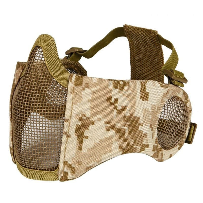 ACTION AIRSOFT 0 Digital Desert Demi-masque pliable Beacon CLS