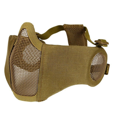 ACTION AIRSOFT 0 Tan / Coyote Demi-masque pliable Beacon CLS