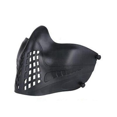 ACTION AIRSOFT 0 Noir Demi-masque protection Strike RH2