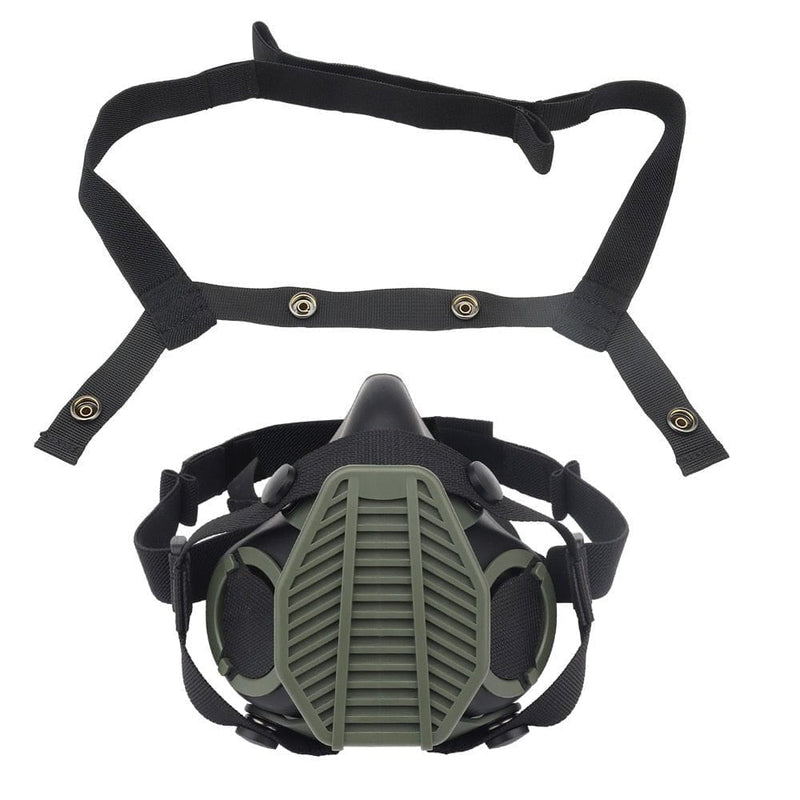 eventoloisirs 0 Ranger vert Demi-masque respiratoire SOTR TFS