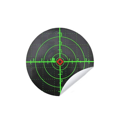 Diameter 15cm*100pcs/ roll  Reactive & splatter Shooting targets for Gun-Pistol-Rifle-Airsoft-Pellet Gun- Air rifle 100 Pcs Per Roll