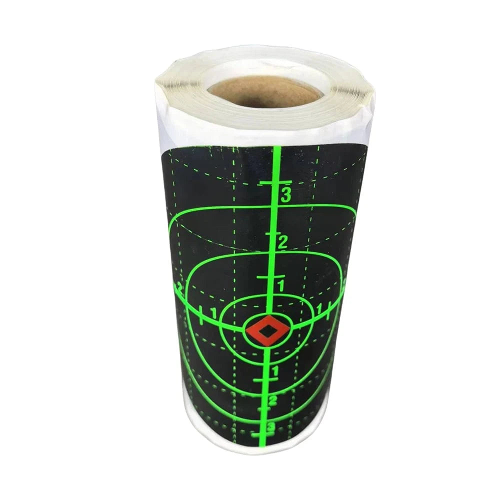 Diameter 15cm*100pcs/ roll  Reactive & splatter Shooting targets for Gun-Pistol-Rifle-Airsoft-Pellet Gun- Air rifle 100 Pcs Per Roll