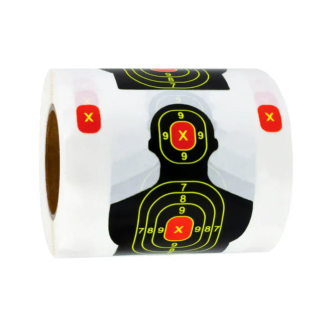 Digital Ring Humanoid Can Be Attached to Square Red Quasi-Centered Self-Adhesive Target Paper Shooting Practice Splash Target Sticker 200Pcs 2.76In*2.76In Shooting Target Training Supplies Sticker Fluorescent Color Label (Can 01106