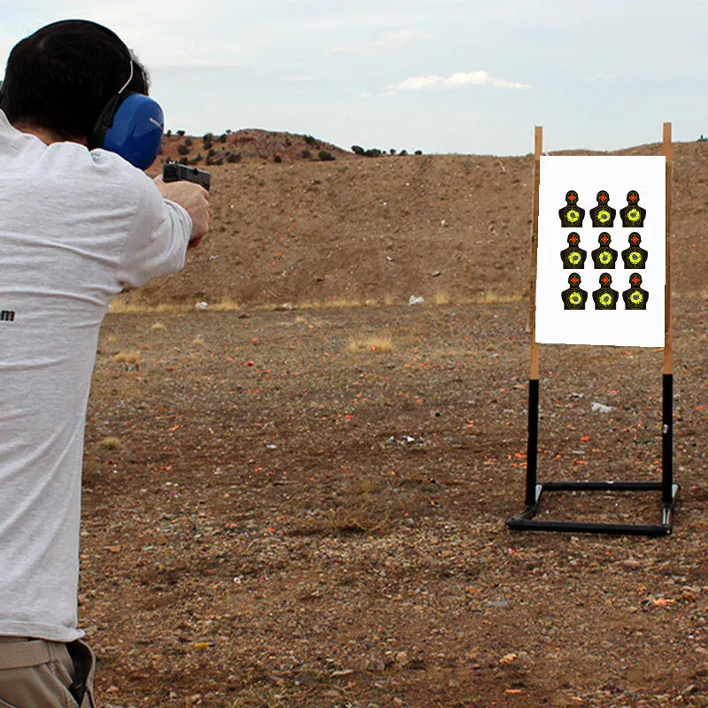 Digital Ring Humanoid Can Be Attached to Square Red Quasi-Centered Self-Adhesive Target Paper Shooting Practice Splash Target Sticker 200Pcs 2.76In*2.76In Shooting Target Training Supplies Sticker Fluorescent Color Label (Can 01106