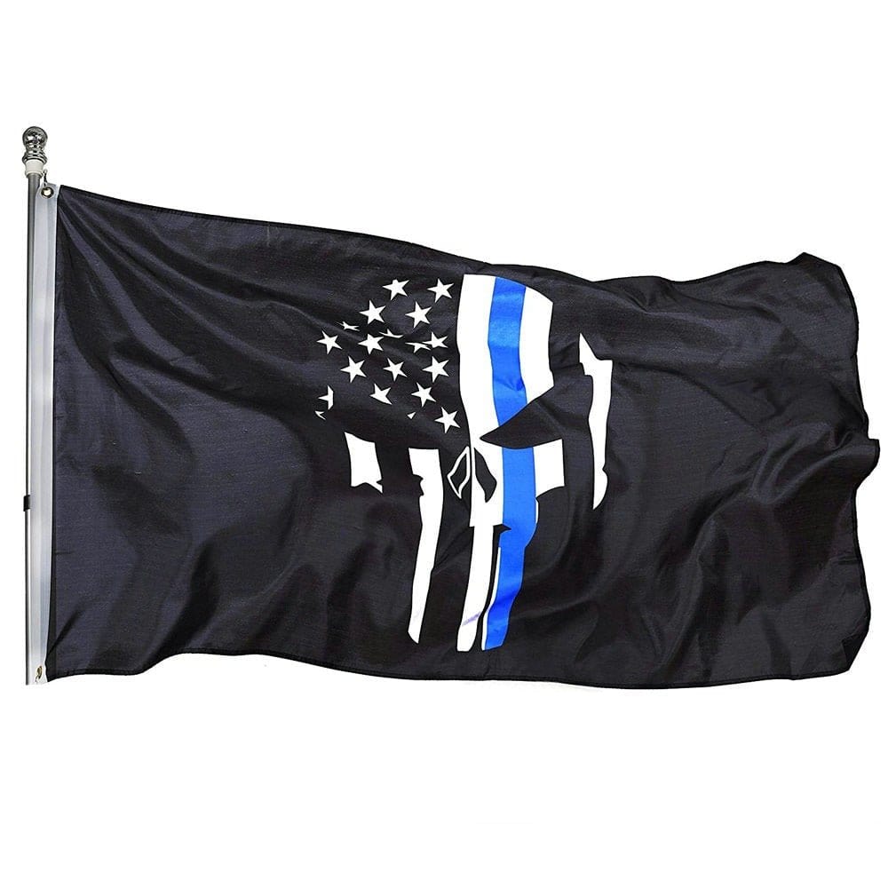 ACTION AIRSOFT 0 Drapeau Punisher USA 90x150cm