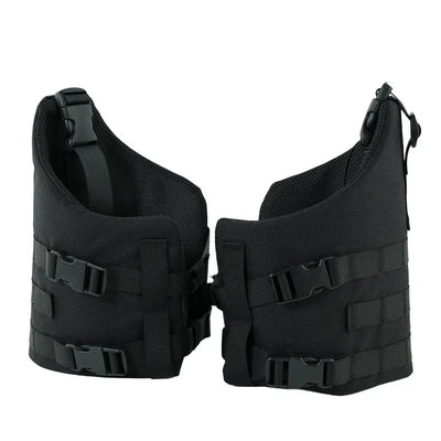 Drop Leg Platform for Holster MOLLE Webbing Adjustable Drop Leg Panel with Thigh Strap Hunting Accessories BK