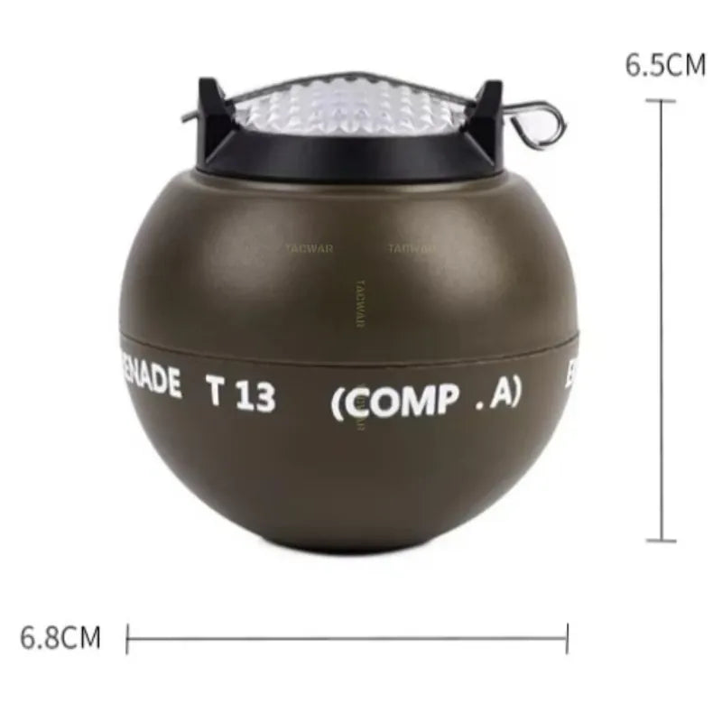 Dummy T13 Model No Function, Plastic ABS Storage Collection Cans for Airsoft Tactical Movie Props Decorations T13 Model