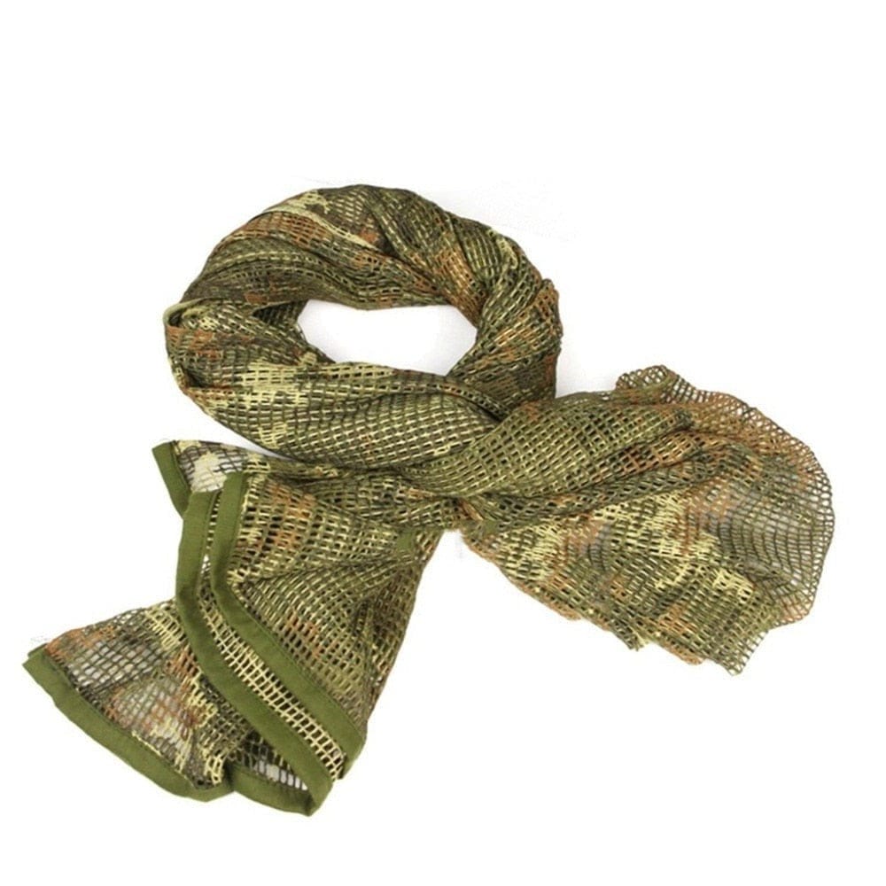 LEGEND AIRSOFT 0 Camo CP Écharpe tactique maille Shemagh