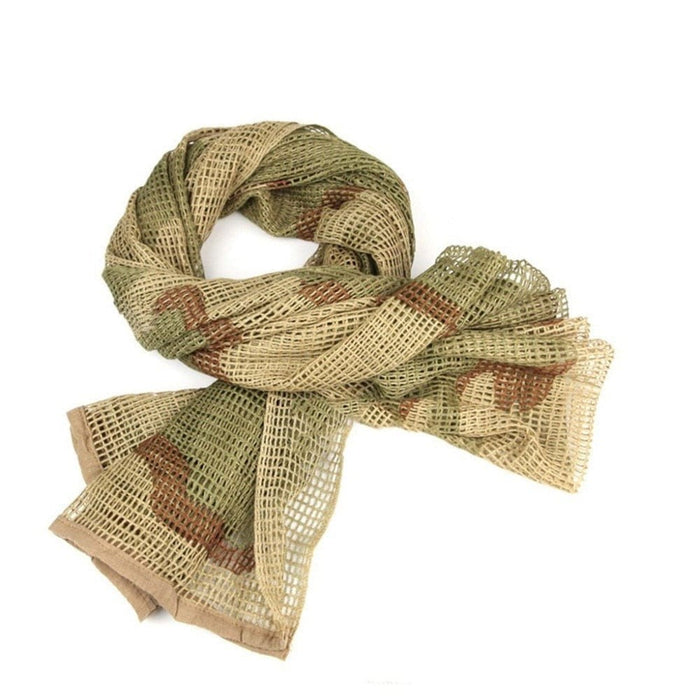 Écharpe tactique maille Shemagh Camo Desert