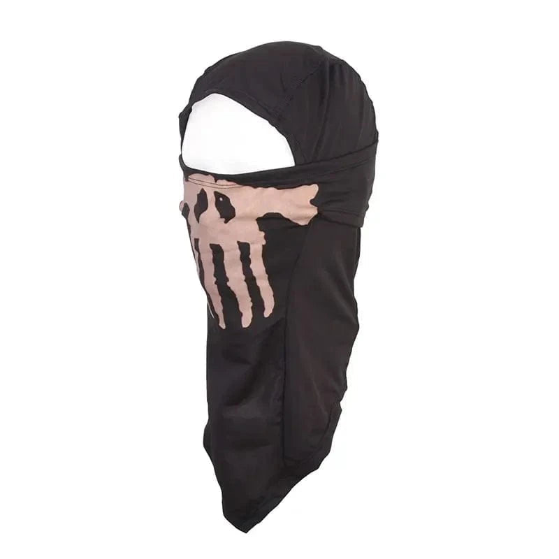 Emersongear Ghost MULTI HOOD EMERSON Camouflage Skullies Hunting Caps Luminous Mask Scarf Tactical Mask EM6634 BK