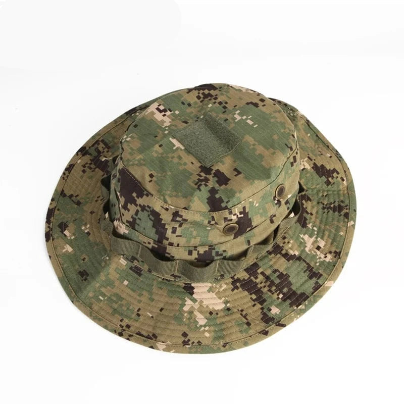 Emersongear Tactical Boonie Hat Headwear Sun Protective Cap Combat Hiking Outdoor SportS Fishing Hunting Airsoft Camping Nylon AOR2