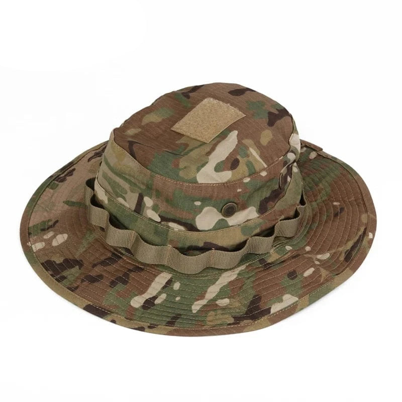 Emersongear Tactical Boonie Hat Headwear Sun Protective Cap Combat Hiking Outdoor SportS Fishing Hunting Airsoft Camping Nylon MC