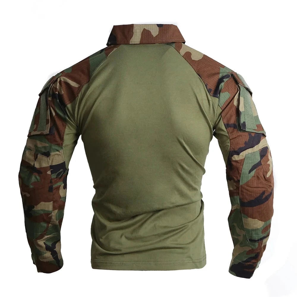 Emersongear Tactical G3 Combat Shirts Mens Gen3 Tops Camoflage T-Shirt Long Sleeve Hunting Outdoor Hiking Training Airsoft WL