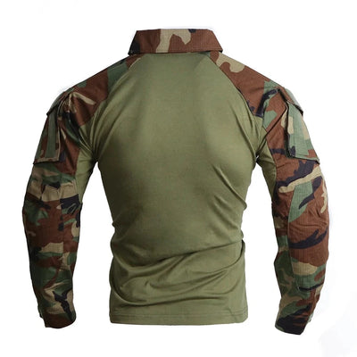 Emersongear Tactical G3 Combat Shirts Mens Gen3 Tops Camoflage T-Shirt Long Sleeve Hunting Outdoor Hiking Training Airsoft WL