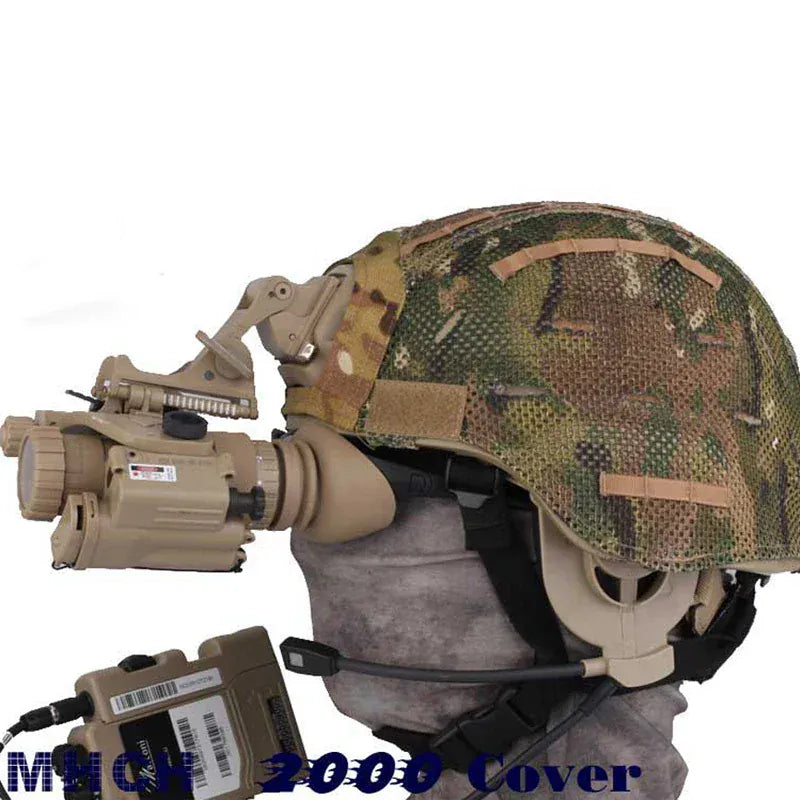 Emersongear Tactical MICH Helmet Cover For 2000 2001 2002 Mesh Cloth Airsoft Outdoor Hunting Shooting Sport Trekking 11.11 Sales