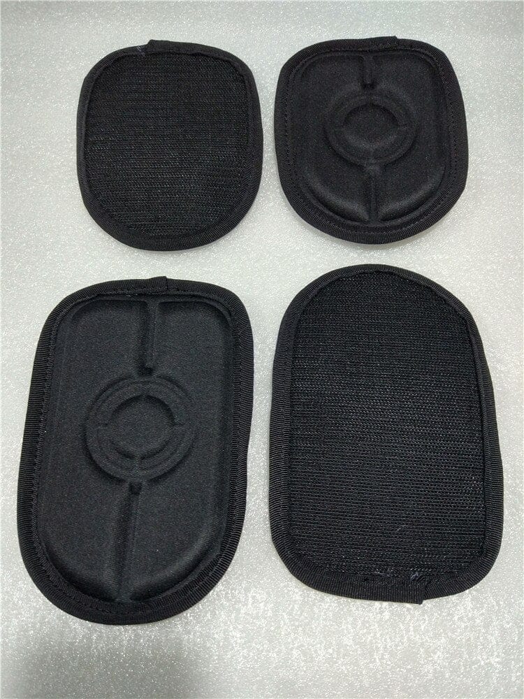 ACTION AIRSOFT 0 Noir (4 pcs) Ensemble coussinets protection AVS CPC SFP