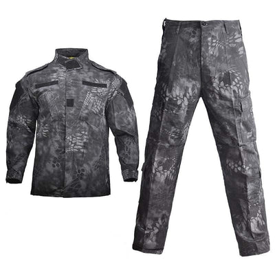 ACTION AIRSOFT 0 Black Python / XS- (45-55kg) Ensemble uniforme camouflage HWild