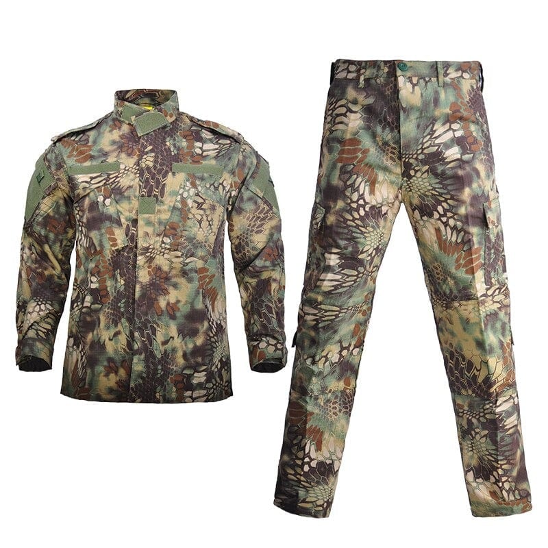 ACTION AIRSOFT 0 Green Python / XS- (45-55kg) Ensemble uniforme camouflage HWild