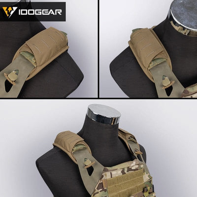 ACTION AIRSOFT 0 Épaulettes gilet tactique IDOGear