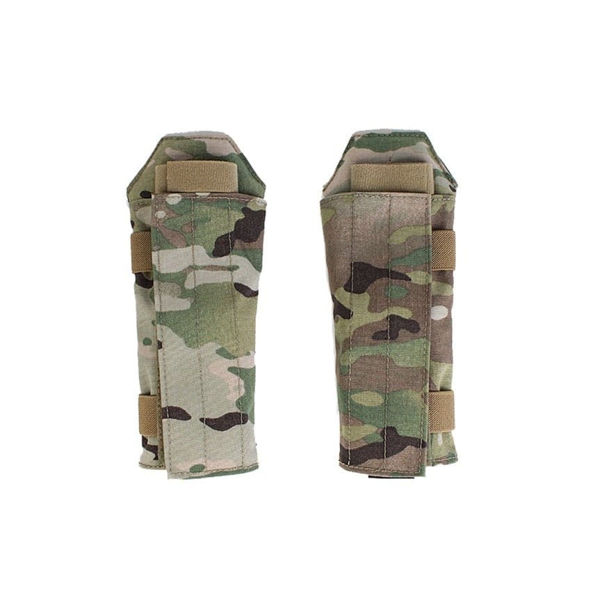 Épaulettes Tactiques Rembourrées 2 Pièces - Respirantes, Avec Fixation MOLLE, Pour Sac à Dos Et Gilet Tactique