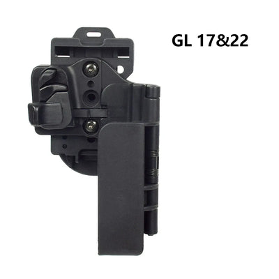 Étui de transport rapide de niveau 3 pour G19 Glock 17 / Glock 22 Holster 31 (Gen 1-4) Glock 19 19X 25 44 G45 Glock 23 32 G17 G22 G31