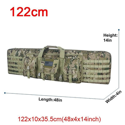 LEGEND AIRSOFT 0 122cm Multicam Étui double fusil Molle 32/48 pouces