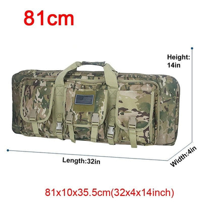 LEGEND AIRSOFT 0 81cm Multicam Étui double fusil Molle 32/48 pouces